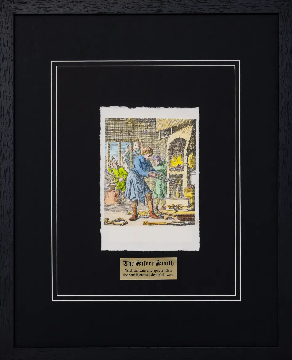The Silver Smith by Jan Luyken | 17th Century Dutch Art